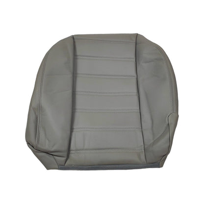 Driver Side Bottom Leather Seat Cover Gray For Hummer H2 2003 2004 2005 - 2007