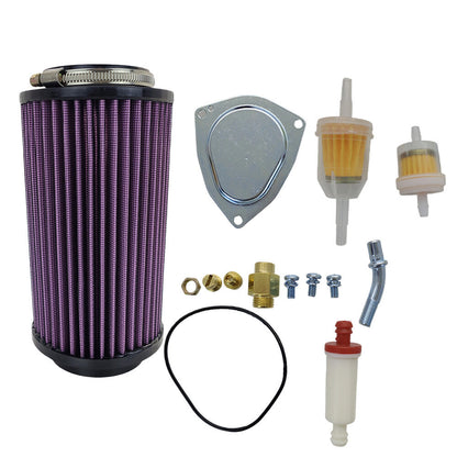 Carburetor w/ Air Filter For Polaris Scrambler 500 2003 4X4 2001-2005 2010-2012