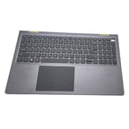 New Gray Palmrest Backlit Keyboard Touchpad For Dell Vostro 15 5510 5515 0JVYYX