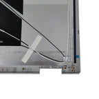 New Thin Back Cover w/Cable For HP Pavilion X360 15-ER Top Silver Lid M45108-001