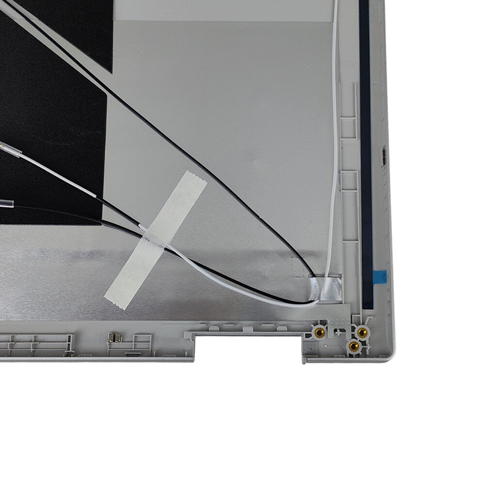New Thin Back Cover w/Cable For HP Pavilion X360 15-ER Top Silver Lid M45108-001