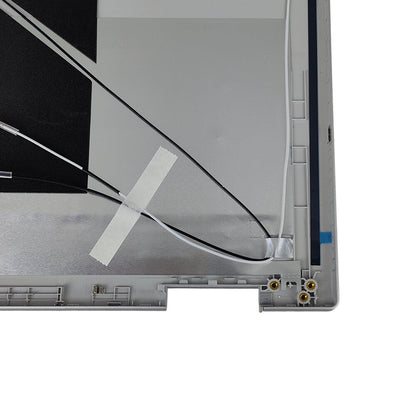 New Thin Back Cover w/Cable For HP Pavilion X360 15-ER Top Silver Lid M45108-001