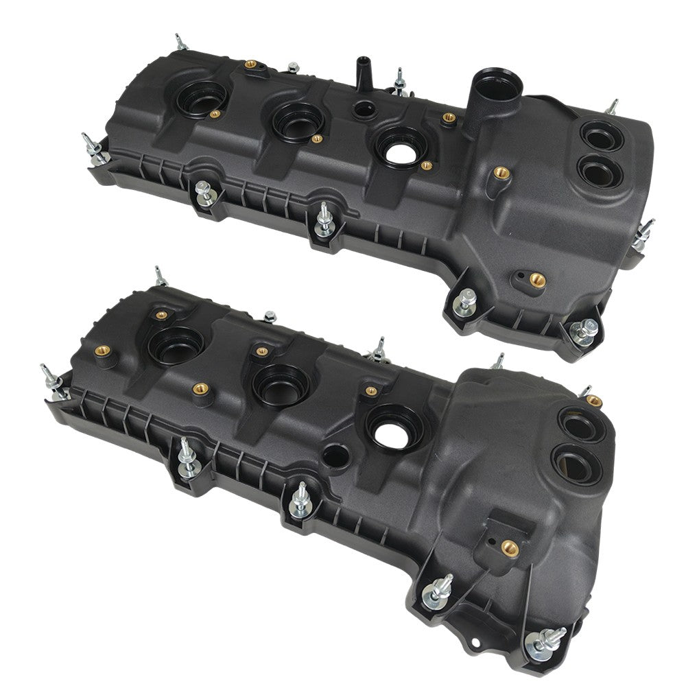 2Pcs For 2011-2019 Ford F-150 Lincoln Continental 3.5L 3.7L Valve Cover W/Gasket