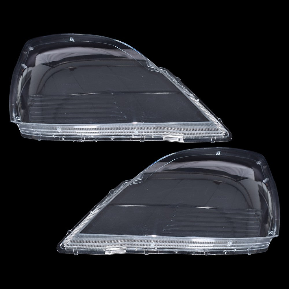 Driver + Passenger Pair Headlamp Headlight Lens Covers For Lexus GX470 2003-2009
