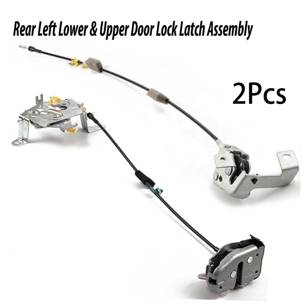 Rear Left Lower Upper Door Lock Latch Assembly for Ford F150 1997 2003