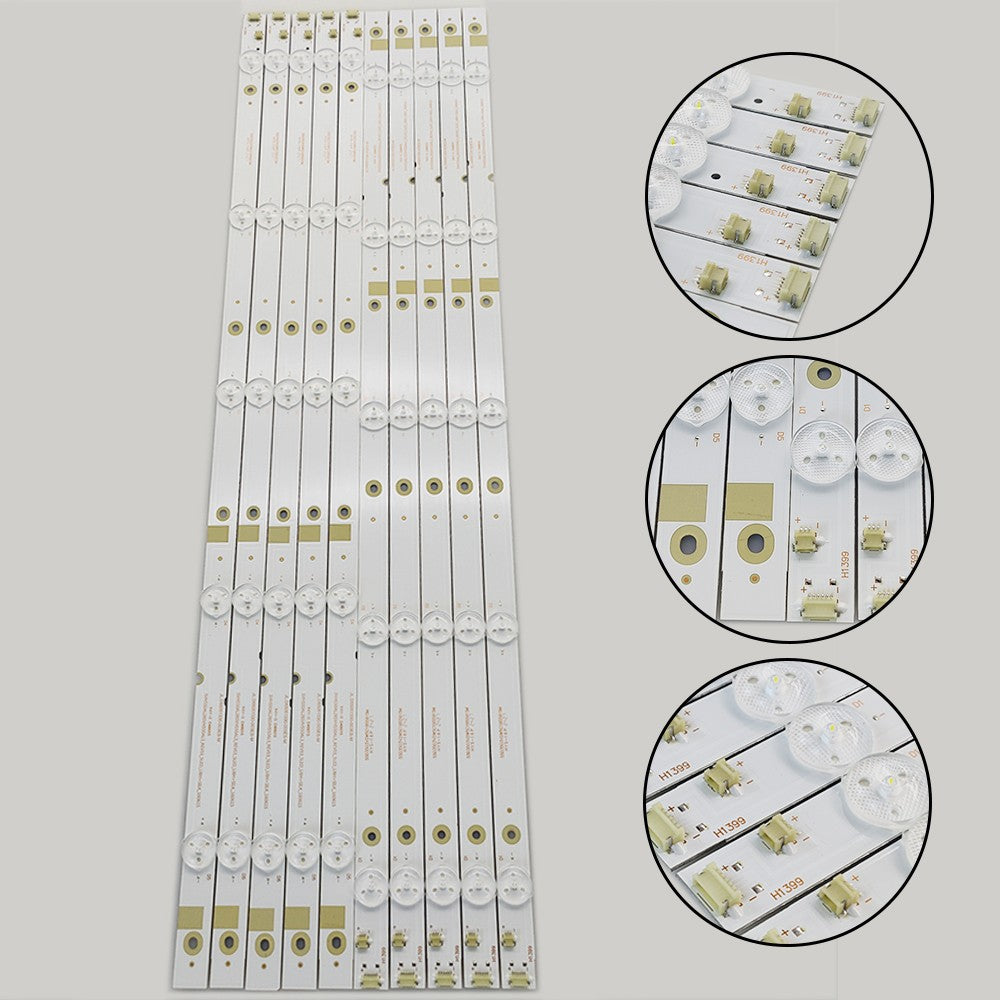 LED strips For SHARP LC-55P6000U LC-55P6000B LC-55P6050U LC-55N5300U SVH550AL2