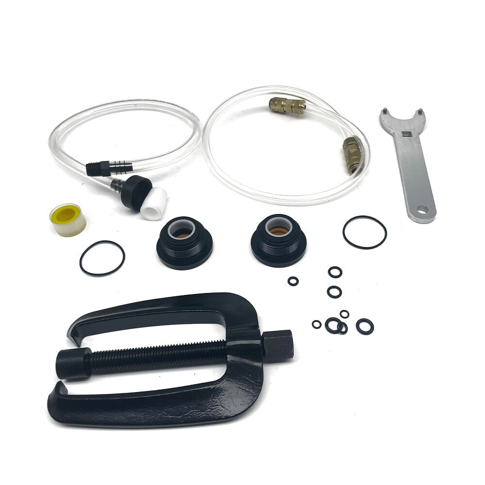 For Seastar Hydraulic Steering Cylinder Seal HS5157 + Bleed Kit+ Bracket Puller