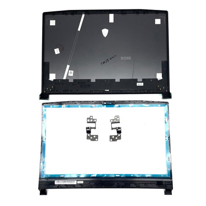 New Back Cover+Bezel Hinges For MSI Pulse GL66 Crosshair 15 MS-1581 Top Case Lid
