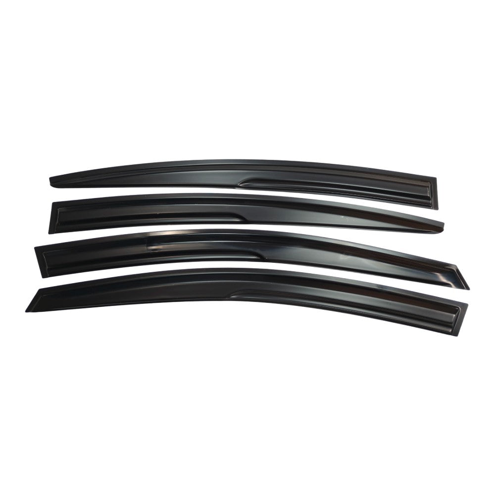 3D WAVY M STYLE WINDOW VISOR RAIN GUARD VENT FOR 2014-2018 KIA FORTE K3 SEDAN