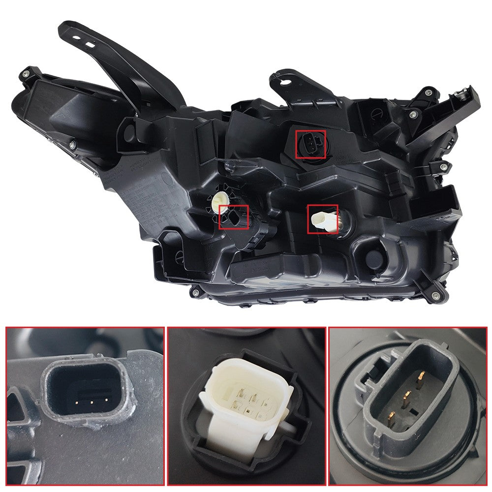 FULL LED Headlight For Toyota Tacoma 2025 TRD Pro Crew Cab Pickup 4-Door