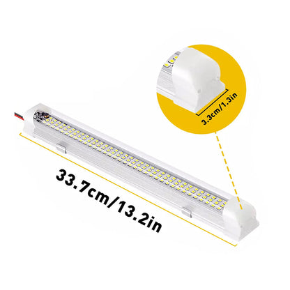4Pcs 12V 108 LED RV Ceiling Dome Light Bar Interior Lighting for Trailer Camper