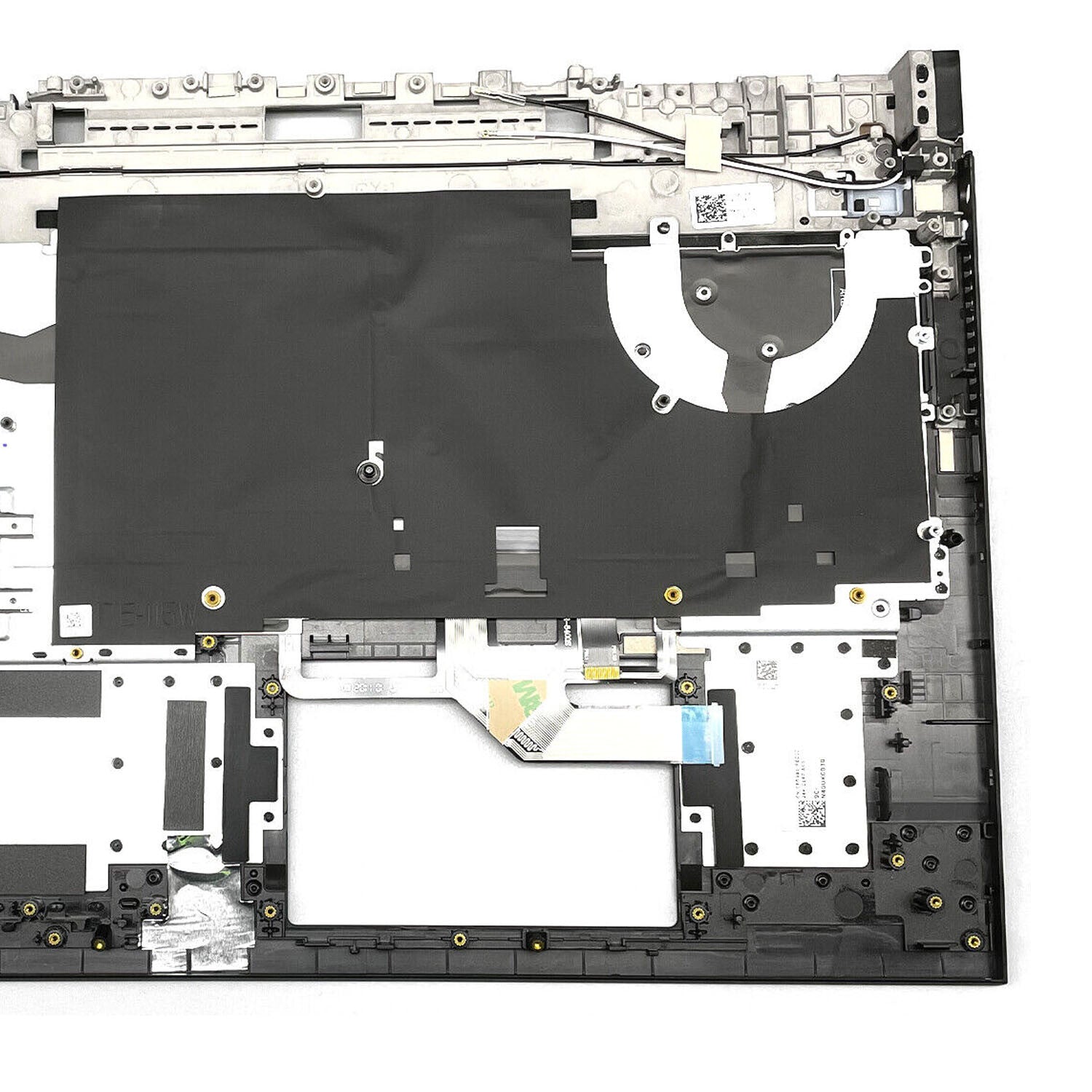 For Dell 17 G7 7700 0RC7PR RC7PR US Palmrest Upper Case w/Backlit Keyboard Black
