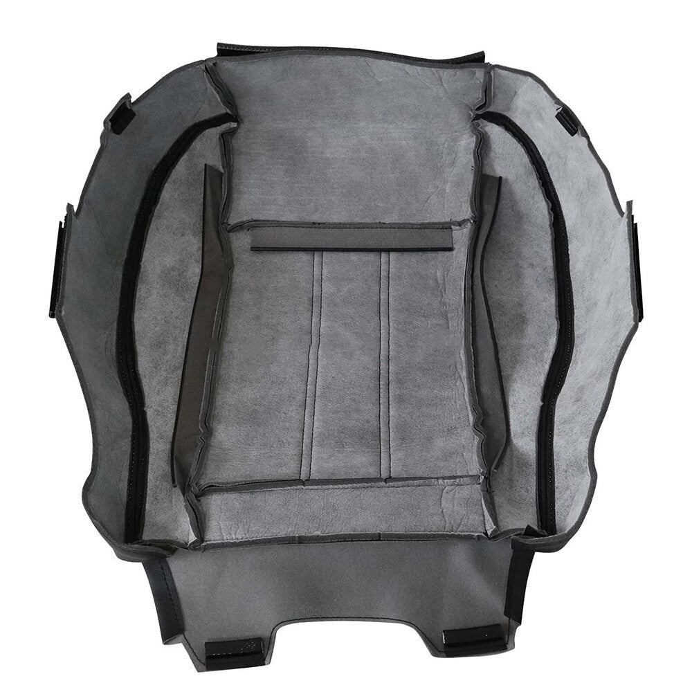 Town & Country Driver Bottom Seat Cover Black White Seam For 2011-2016 Chrysler