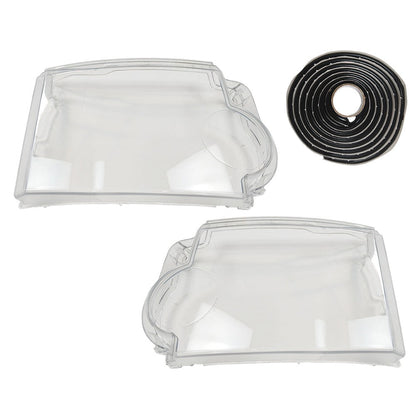 Headlight Lens Cover Clear For Land Rover Discovery 3 LR3 2005-2009 With Glue