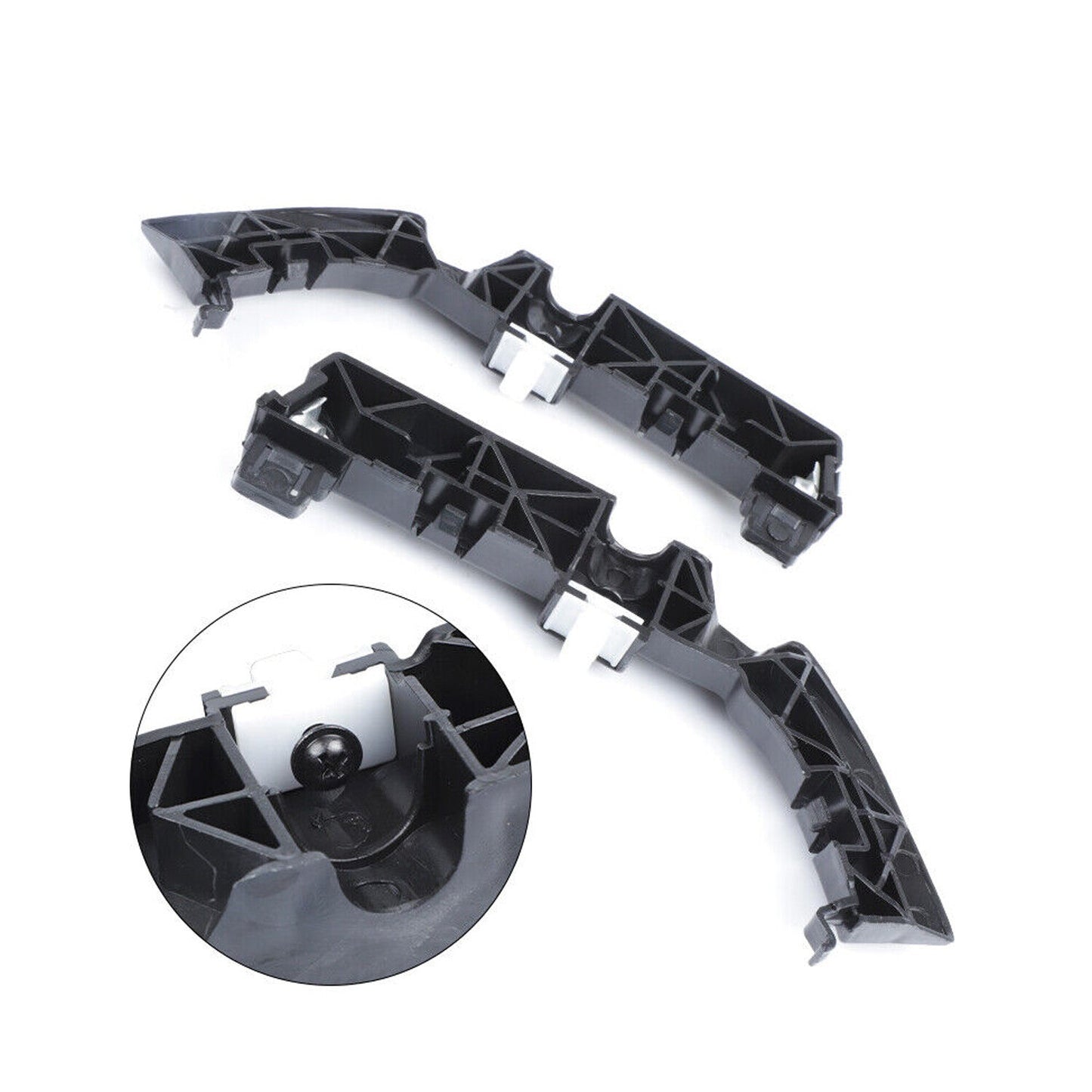 New 2x Front Left & Right Bumper Support Brackets For 2008-2020 Dodge Challenger