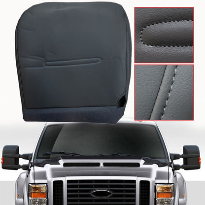 For Ford F250 F350 F450 XL Super Duty 2001 - 2007 Driver Bottom Seat Cover Gray