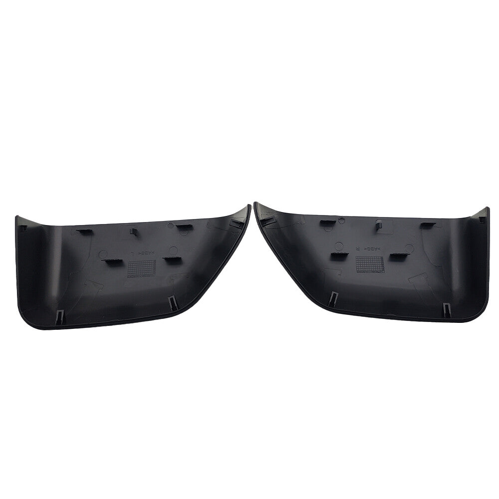 Black Mirror Cover Cap Set LH & RH For 2017-2022 Ford Super Duty F250 F350 F450