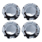 New Chrome ABS Center Caps 4PCS for Chevy Suburban 2007-2014 for 7.2" Diameter