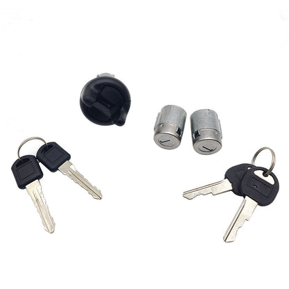 Ignition Switch Door Lock Cylinder Keyed Alike 2 Keys for GMC for Chevy