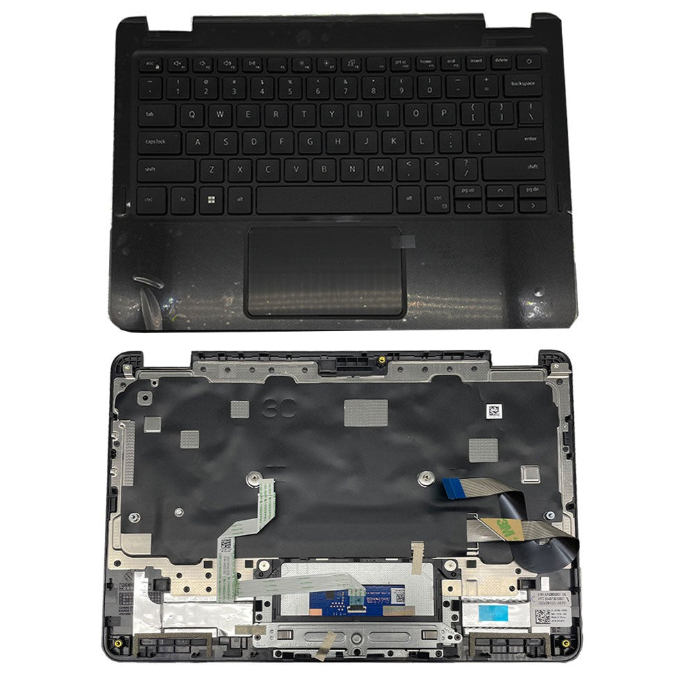 For Dell Latitude 11 3140 2-in-1 Palmrest US Keyboard Touchpad Upper Case 04TGRH