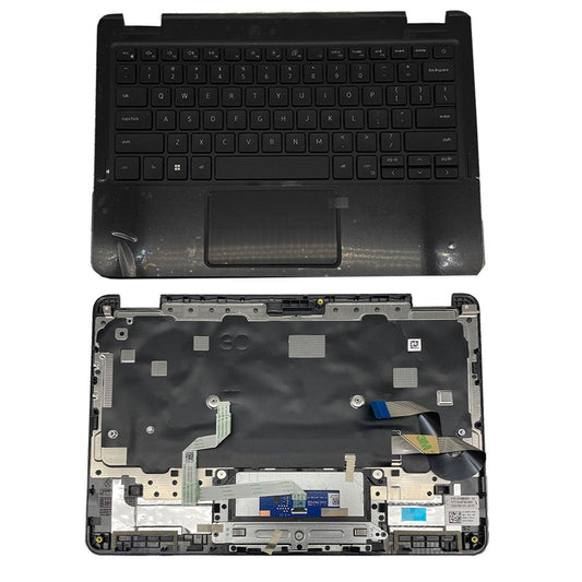 For Dell Latitude 11 3140 2-in-1 Palmrest US Keyboard Touchpad Upper Case 04TGRH