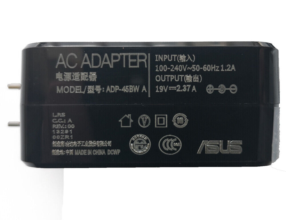 For Asus Q501 Q501L Q501LA Laptop ADP-45BW AC Power Adapter Charger 45W 5.5X2.5