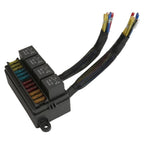 12V Fuse Relay Box 4pcs 4Pin Relays Pre-Wired ATC/ATO Blade for Car Truck Boat