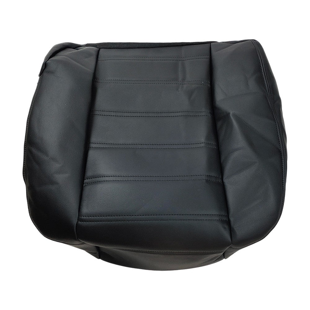 Front Leather Seat Cover Black For 2003 2004 2005 2006 2007 Hummer H2 SUV SUT