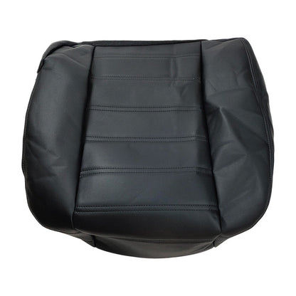 Front Leather Seat Cover Black For 2003 2004 2005 2006 2007 Hummer H2 SUV SUT