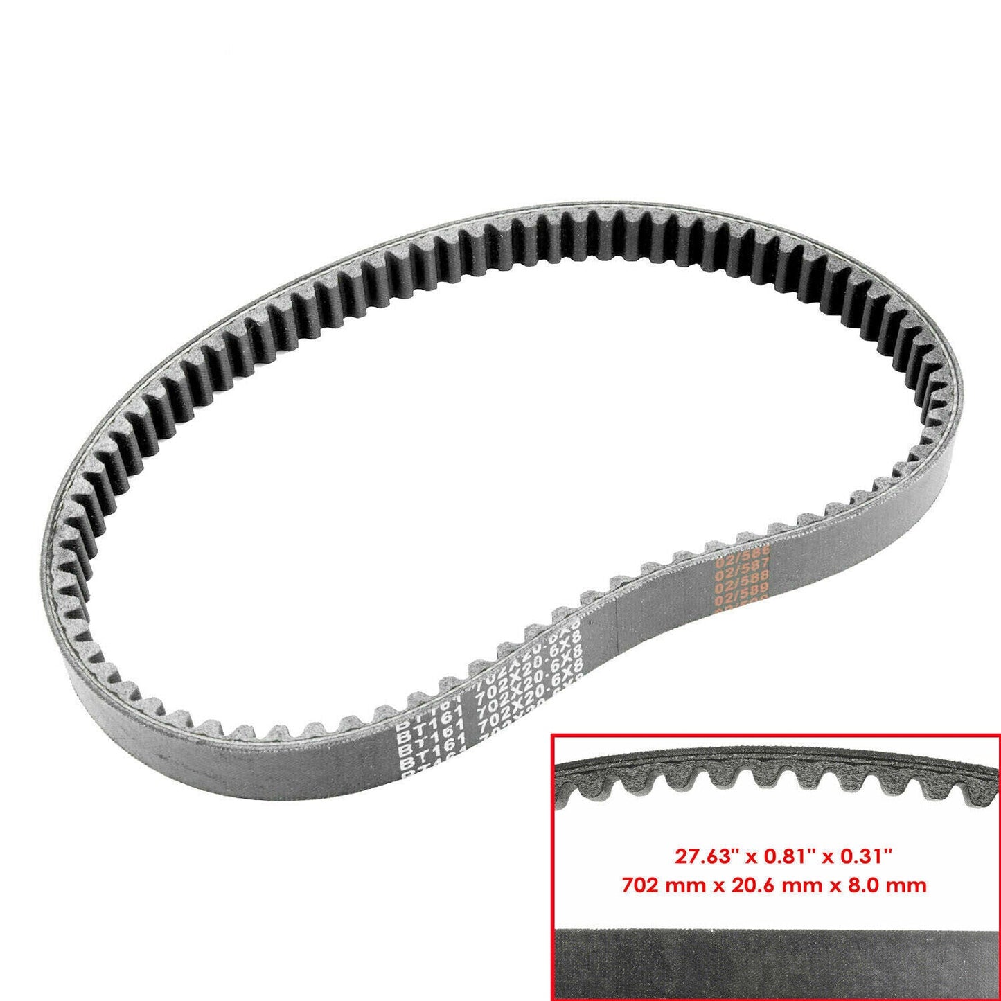 AUC13704 General Transmission Belt for John Deere D105 E100 X105 X106 GT37419