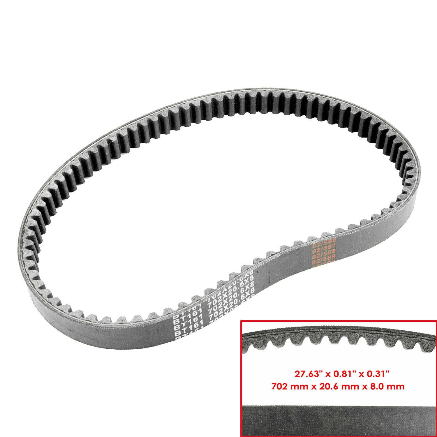 AUC13704 General Transmission Belt for John Deere D105 E100 X105 X106 GT37419