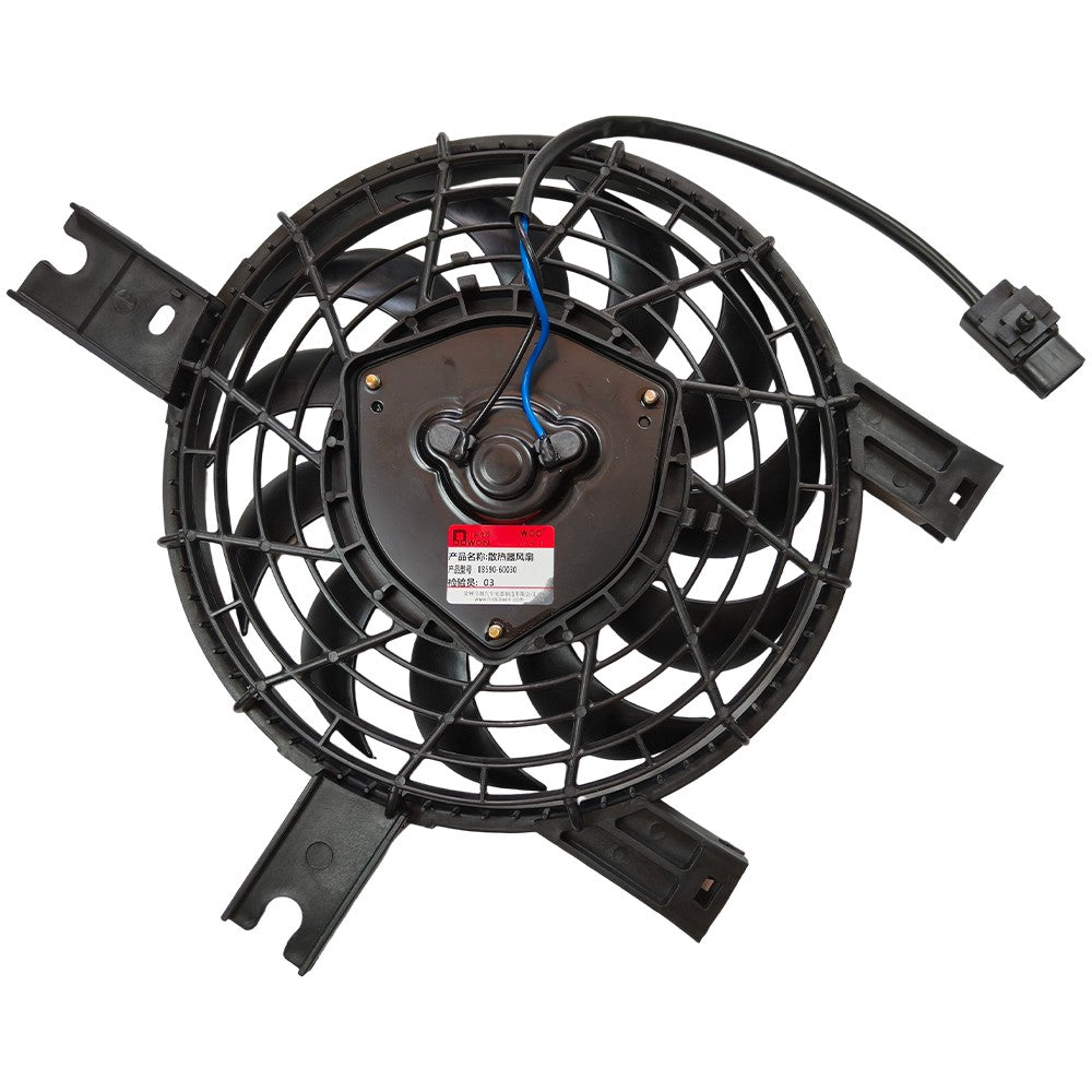 For Lexus LX470 1998-2002 V8 4.7L A/C Condenser Cooling Fan with Shroud Assembly