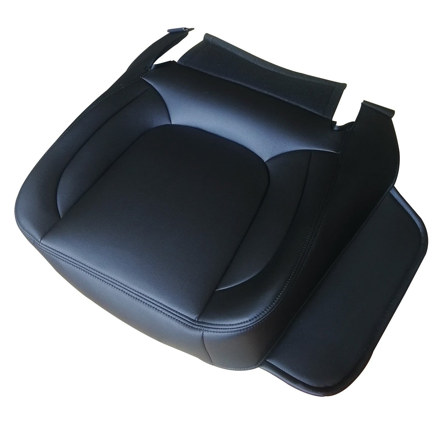 Passenger Bottom Leather Seat Cover Dark Gray 2004 2005 For Dodge Ram 1500 2500