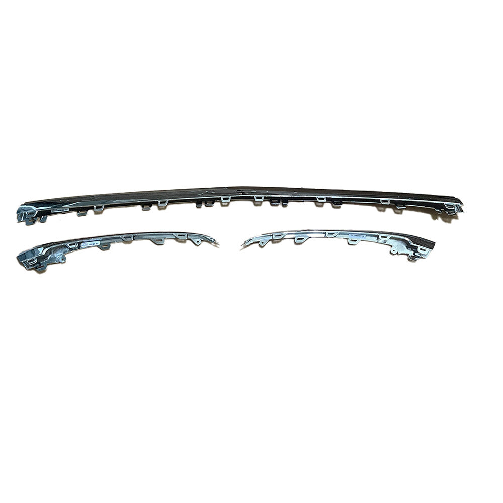 NEW Front Bumper Center LH+RH Molding Trims For 2018-20 Mercedes W222 S450/560