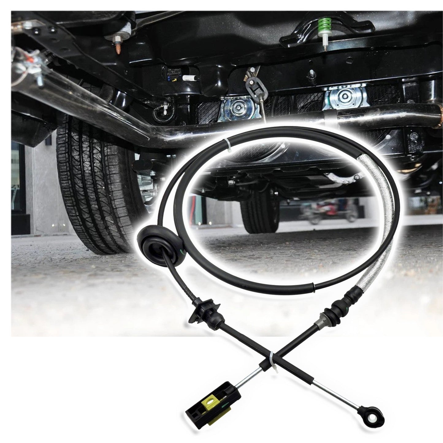 5C2Z-7E395-AA Auto Transmission Gear Shift Cable For Ford E-150 E-250 E-350