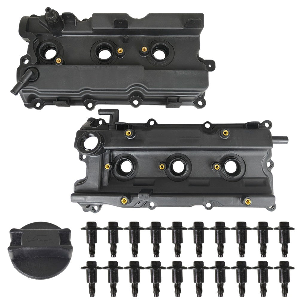 New Engine Valve Cover W/ Gaskets & Bolts For Nissan Maxima Murano Altima Murano