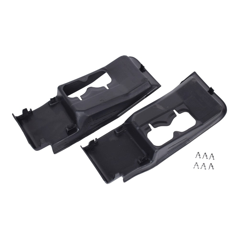 Front LH RH Plastic Tow Hook Bezel 2Pcs for Ford F 350 Super Duty 2022 Lariat