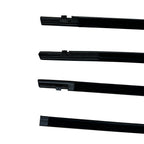 4PCS Weatherstrip Window Moulding Trim Seal Belt For Honda Civic Sedan 2016-2021