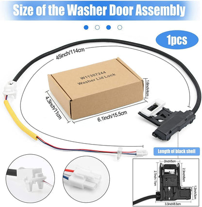 W11307244 W10682535 Lid Lock Switch For Whirlpool Maytag Washer Washing Machine