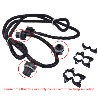 Right Tail Light Wiring Harness for Chevy Silverado for GMC Sierra 2014 2015