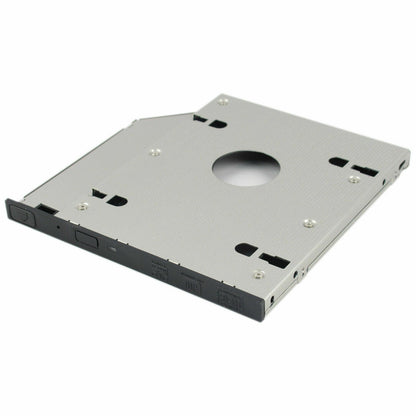12.7mm Universal for SATA 2nd HDD SSD Hard Drive Caddy CD/DVD-ROM Optical Bay US