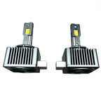 For 2Pcs D3S D3R LED Headlight Bulbs 120W 6500K Super White HID Xenon Conversion