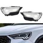 For 2019-2023 Audi Q3 Left & Right Headlight Covers Headlight Lens Covers