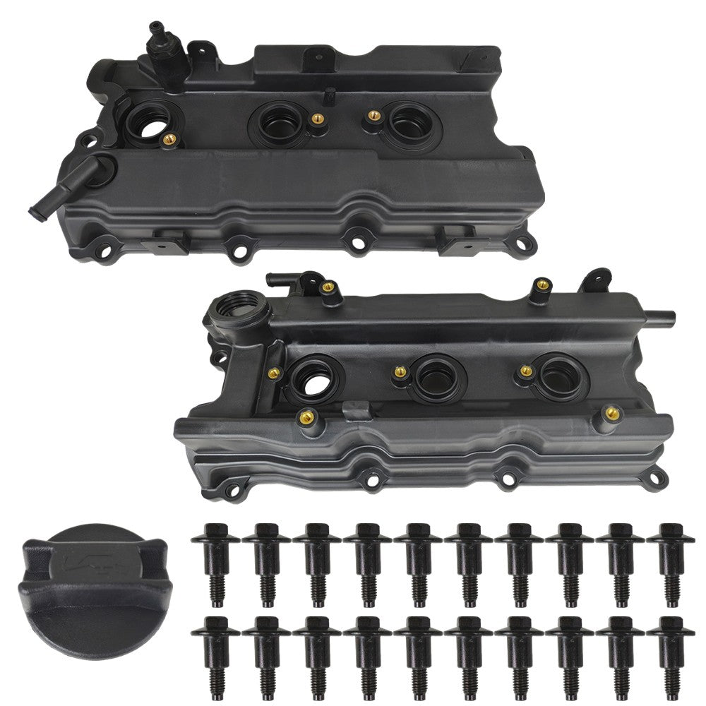 New Engine Valve Cover W/ Gaskets & Bolts For Nissan Maxima Murano Altima Murano
