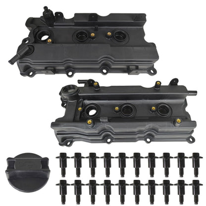 New Engine Valve Cover W/ Gaskets & Bolts For Nissan Maxima Murano Altima Murano
