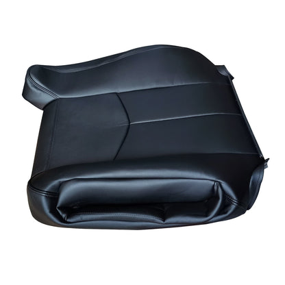 Driver Top Leather Seat cover Dark Gray For 2003-2006 Chevy Silverado Avalanche