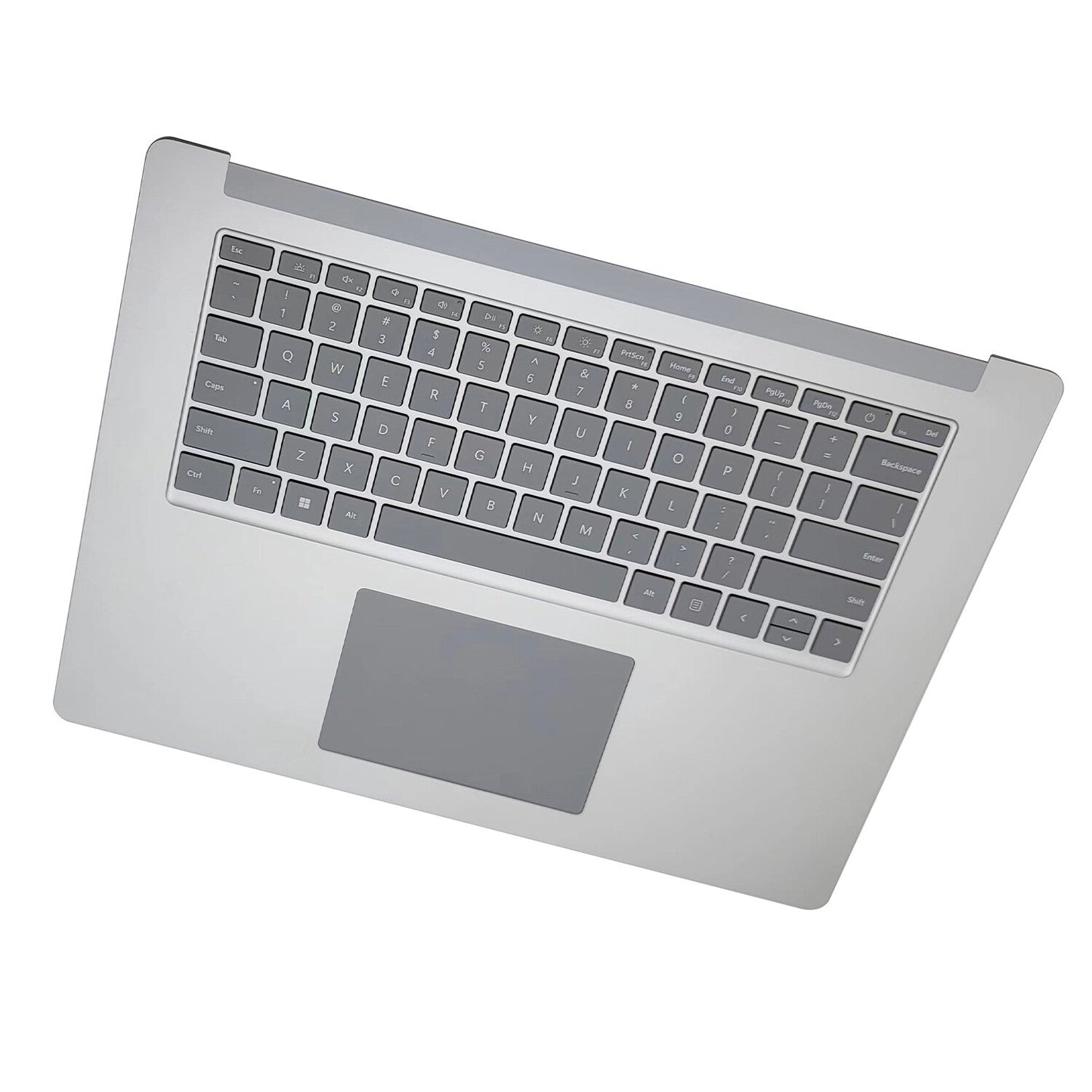 New Silver Palmrest Keyboard Touchpad For Microsoft Surface Laptop 3 15" 1873 US