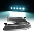 Gray Cover Side Marker Lights Lamps LED Pair for 2003-2007 for INFINITI G35