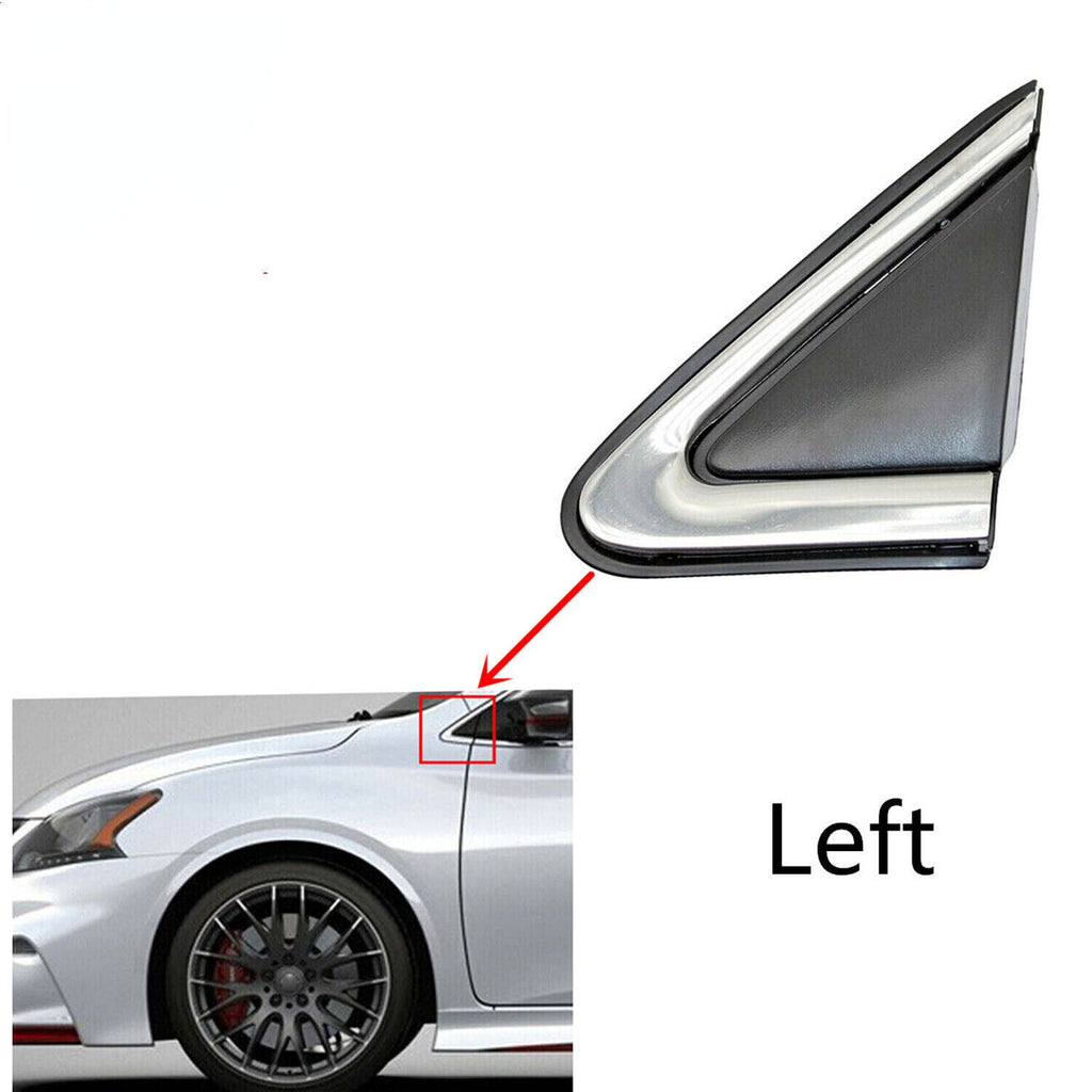 New Front Left Fender Trim /Mirror Finisher 96319-3SG0A for 13-19 Nissan Sentra