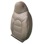 For 1999 2000 Ford F250 F350 Front Driver Side Top & Bottom Leather Seat Covers